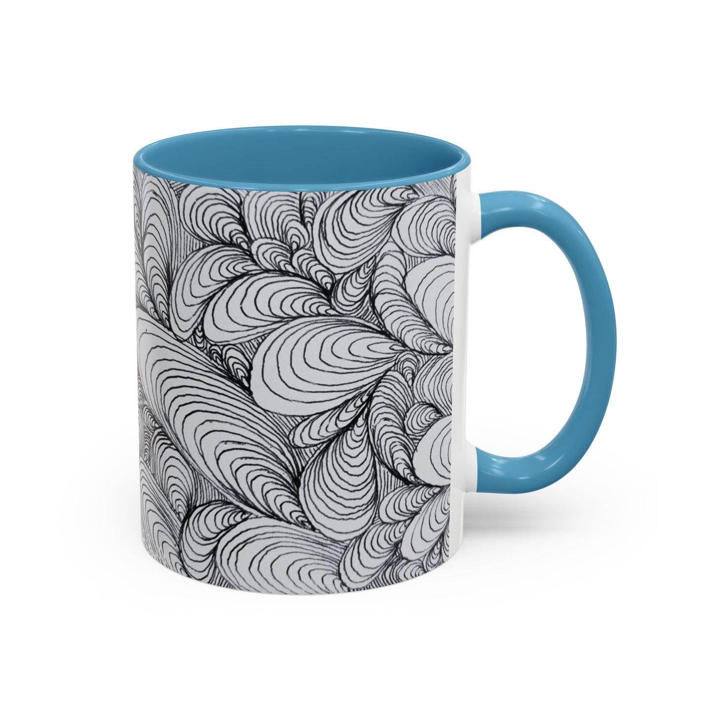 11oz/15oz Original Rough Line Art Coffee Mug