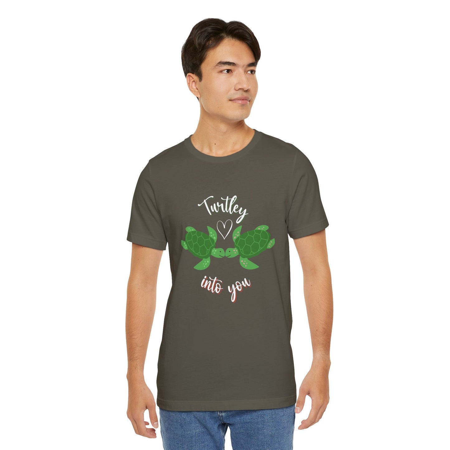 Unisex Cute Turtle Lover Turtley Into You T-Shirt