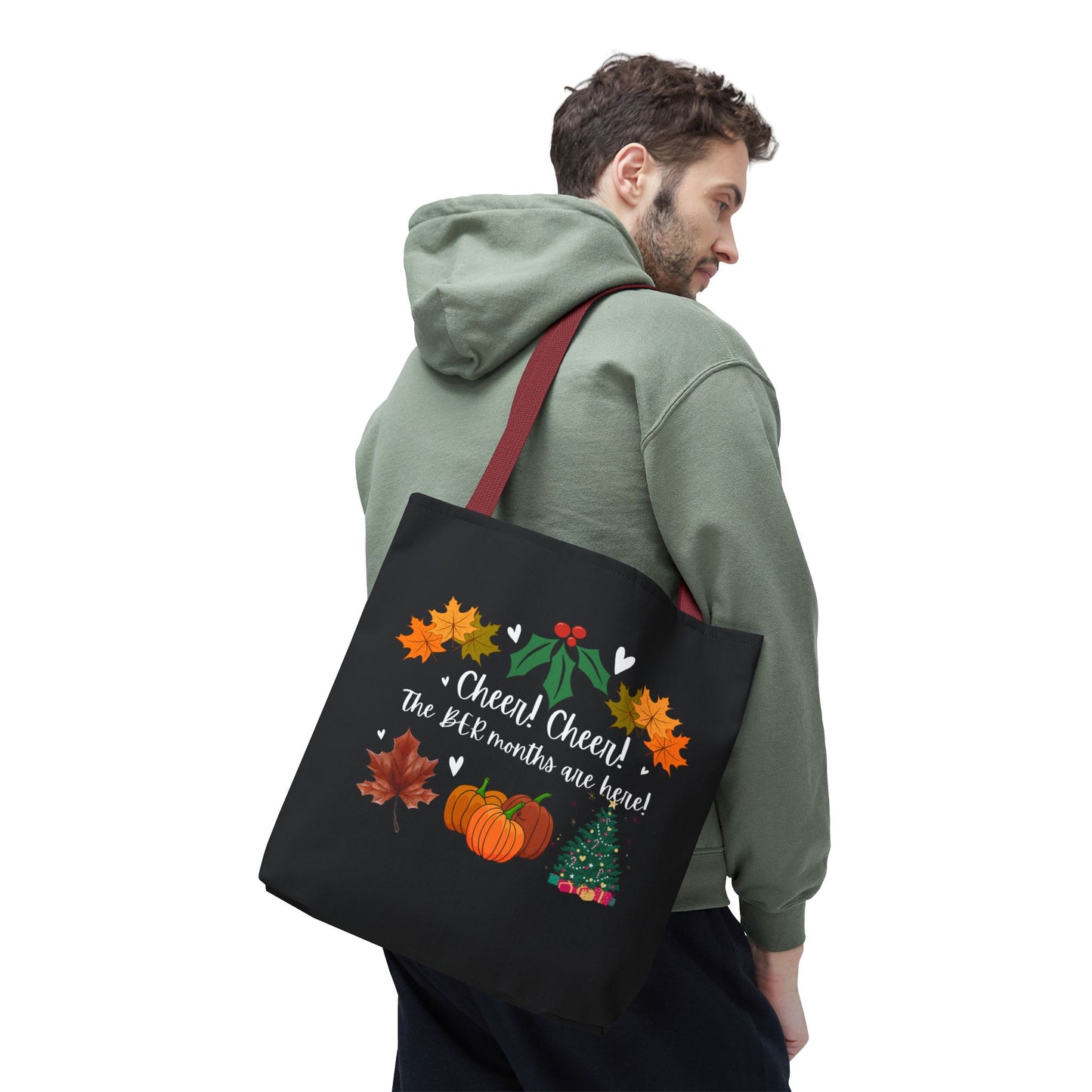Unisex BER Months Tote Bag Autumn Tote Fall Tote Bag September Tote October Tote Bag November Bag December Tote Bag Favorite Months Tote Bag