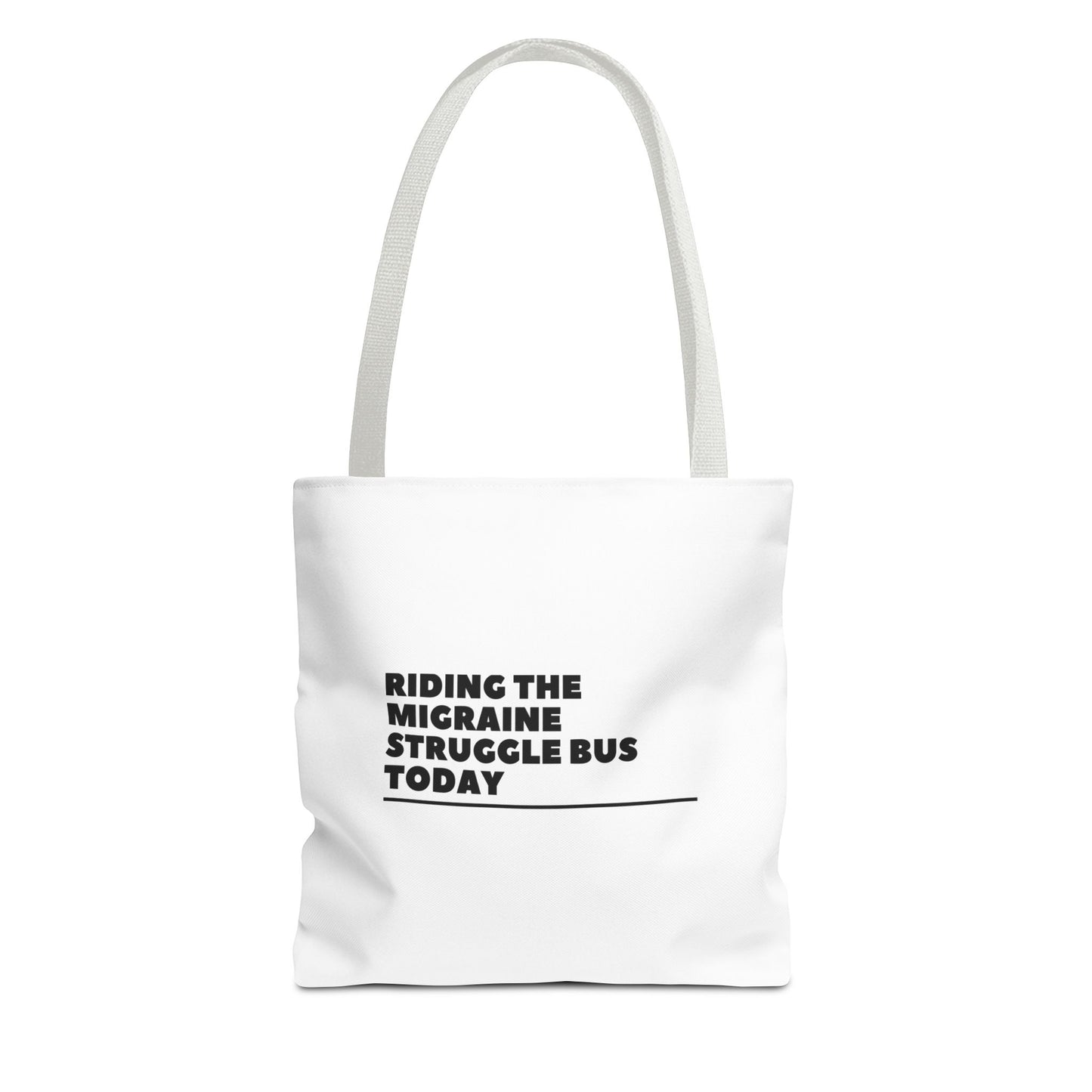 Unisex Migraine Day Invisible Illness Warrior Tote Bag