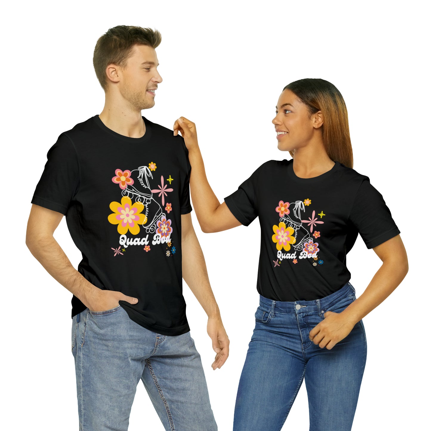 Unisex Quad Bod Roller Skater T-Shirt