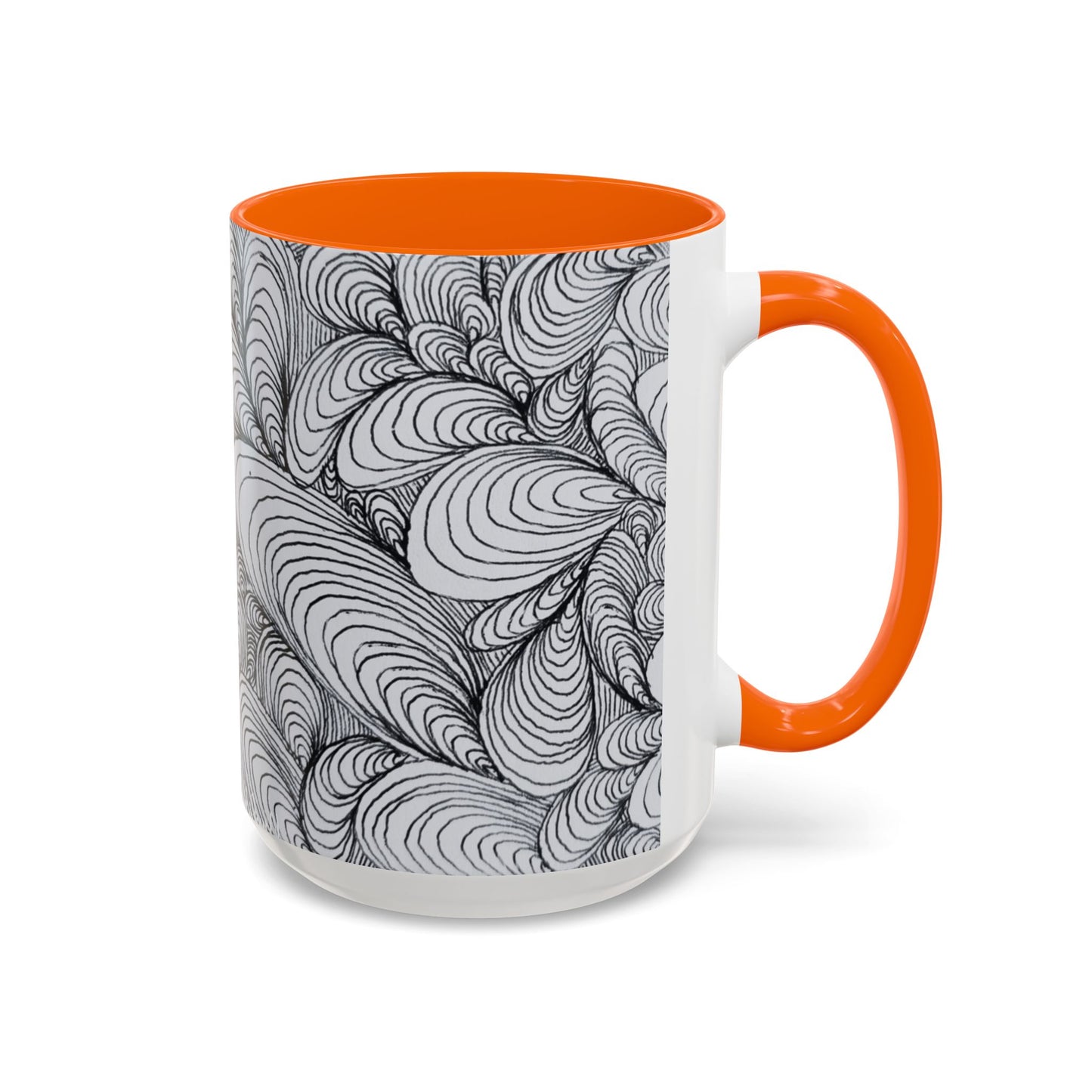 11oz/15oz Original Rough Line Art Coffee Mug