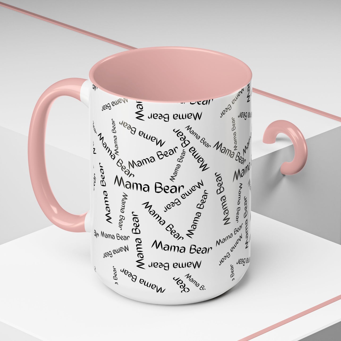 11oz /15oz Mama Bear Word Scramble Coffee Mug