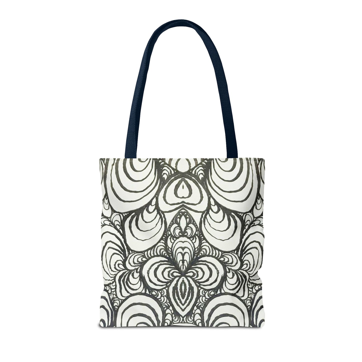 Unisex Original Line Art - All Over Print Tote Bag - Puzzle Panels 1