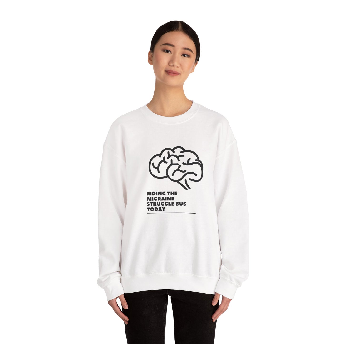 Unisex Migraine Day Invisible Illness Warrior Sweatshirt