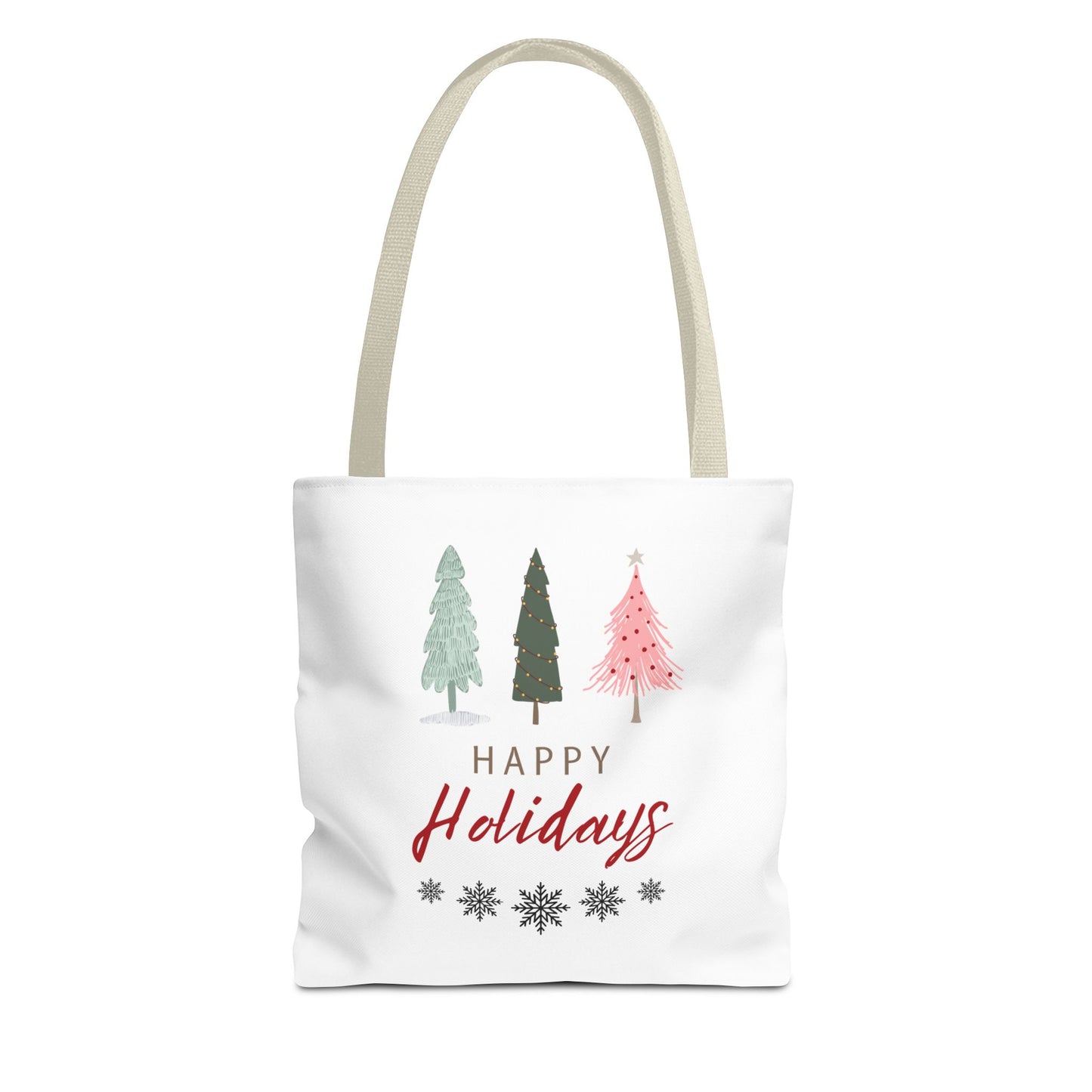 Unisex Happy Holidays Seasons Greetings Fall Tote Bag