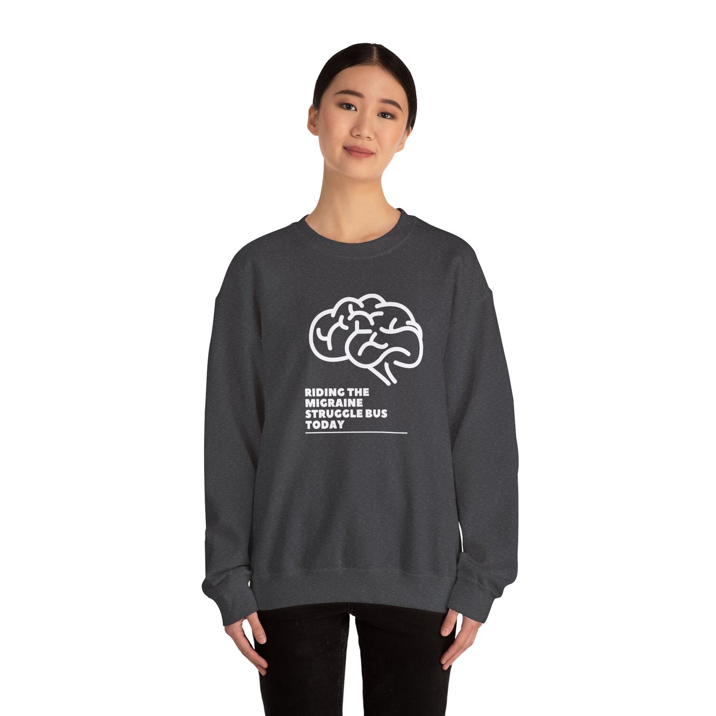 Unisex Migraine Day Invisible Illness Warrior Sweatshirt
