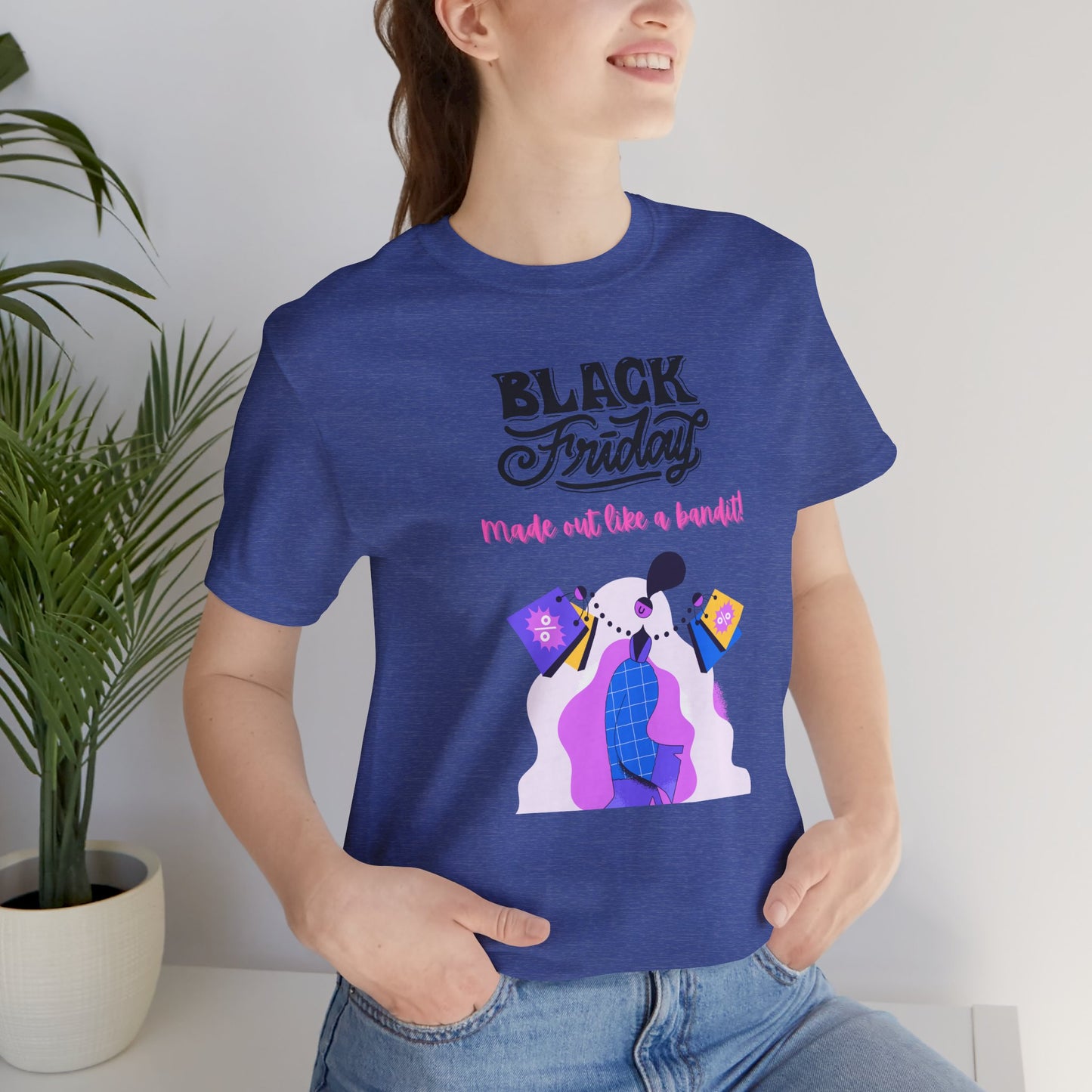 Unisex Jersey Short Sleeve Black Friday Sales T-Shirt