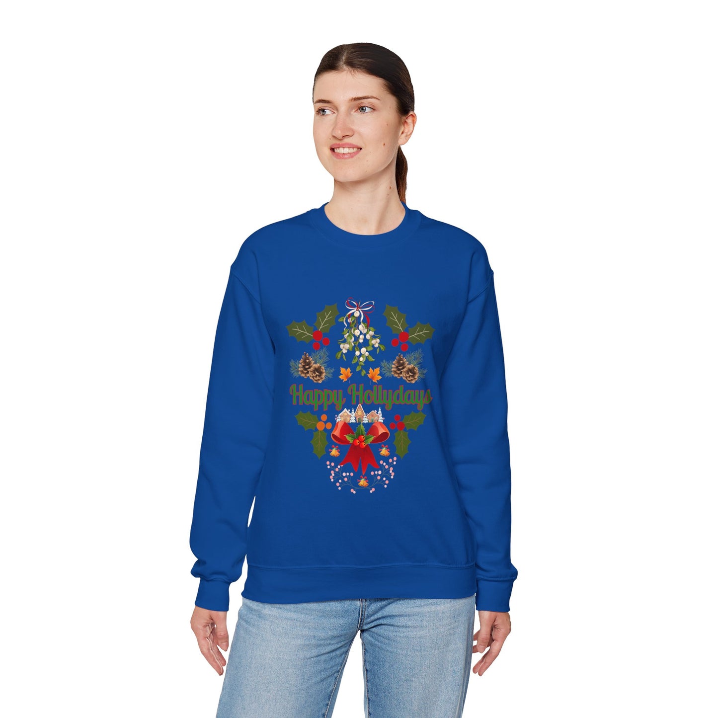 Unisex Ugly Sweater Contest Happy Hollydays Sweatshirt