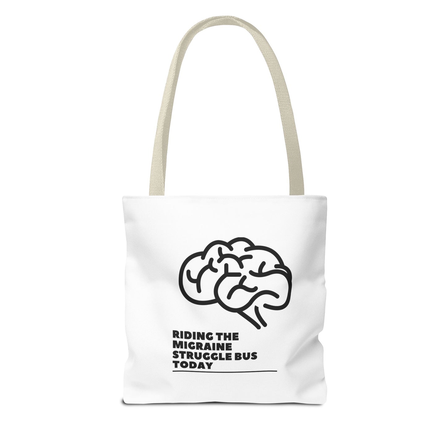 Unisex Migraine Day Invisible Illness Warrior Tote Bag