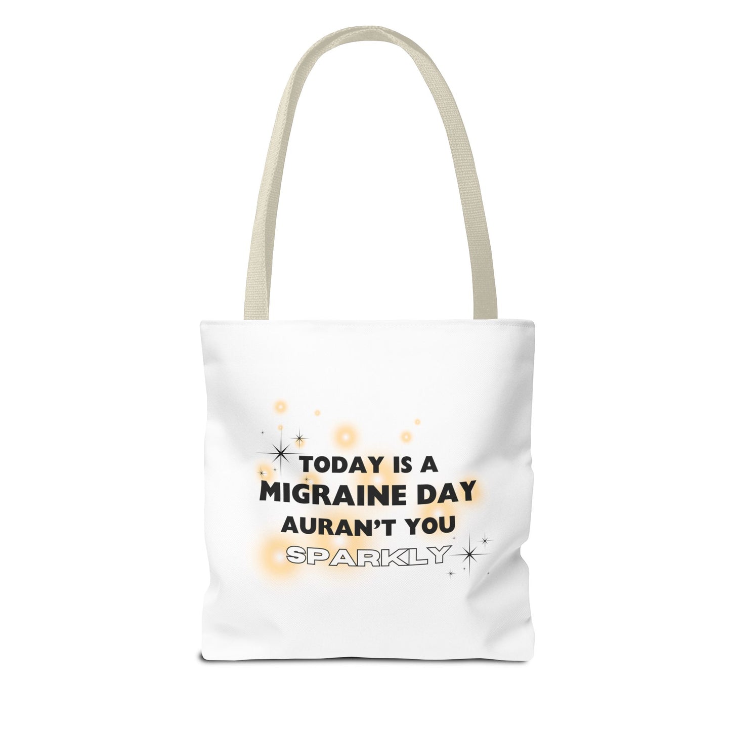 Unisex Migraine Day Invisible Illness Warrior Tote Bag