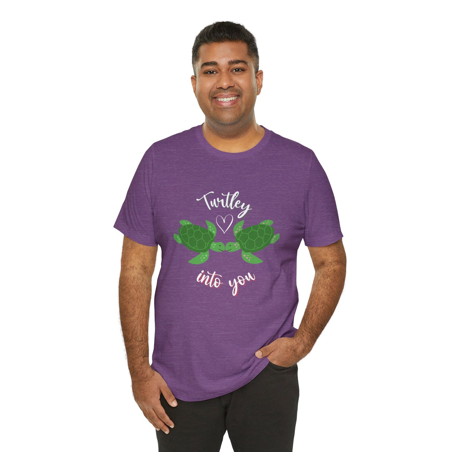 Unisex Cute Turtle Lover Turtley Into You T-Shirt