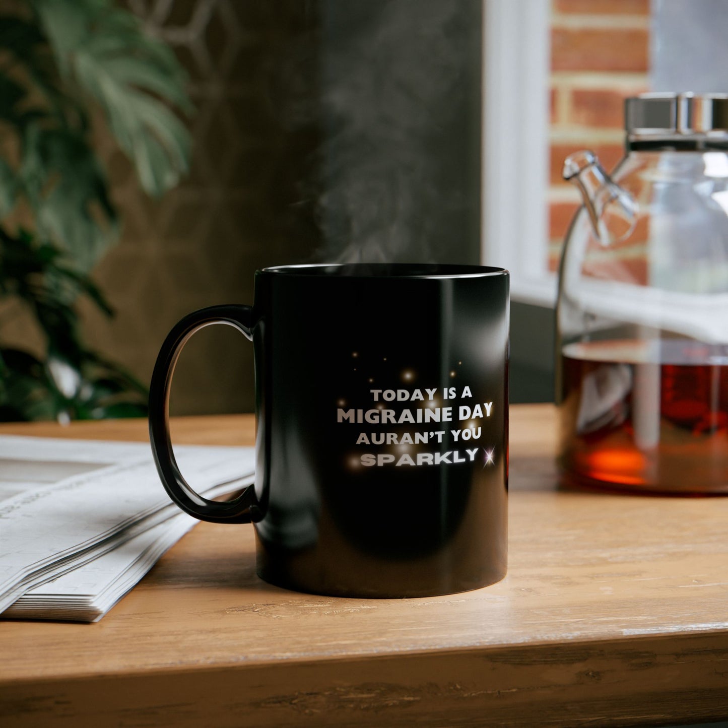 11oz/15oz Migraine Day Invisible Illness Aurant You Sparkly Coffee Mug