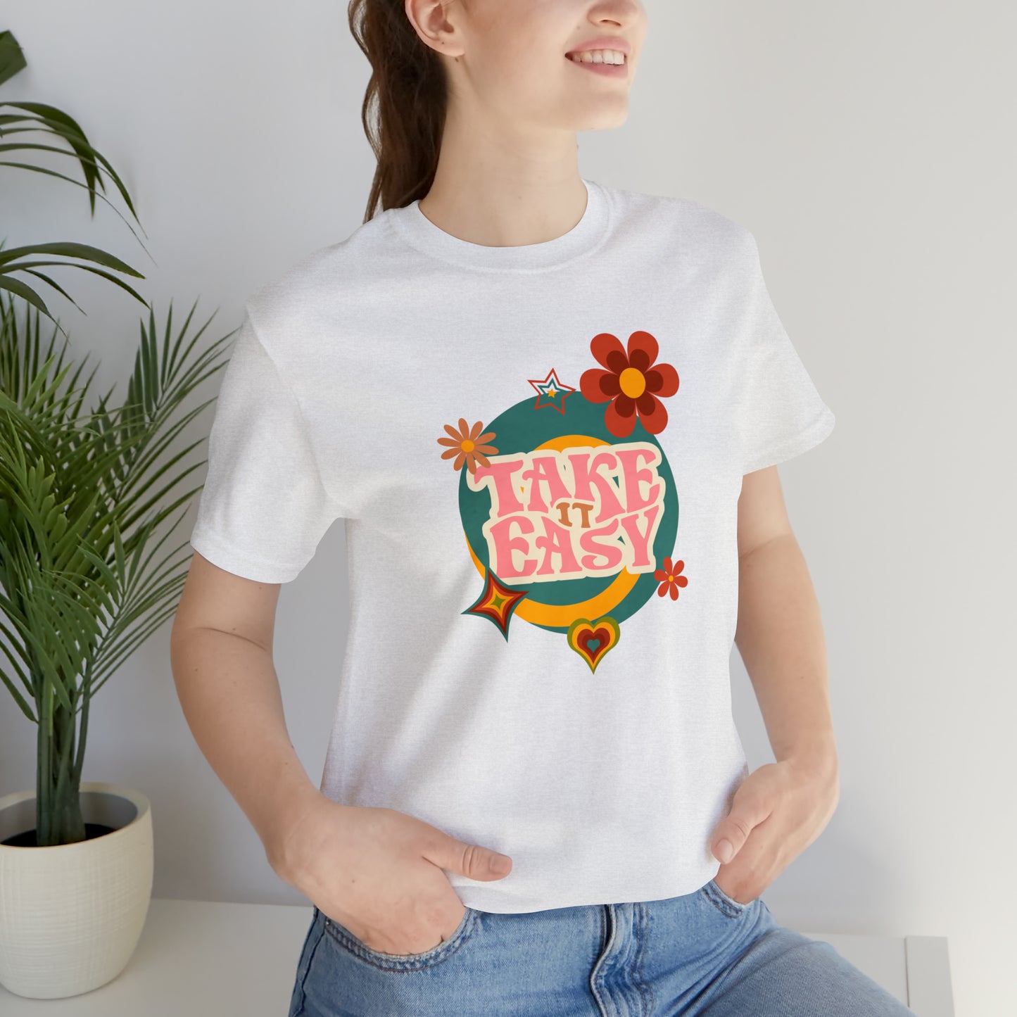 Unisex Take It Easy Retro Vibes T-Shirt