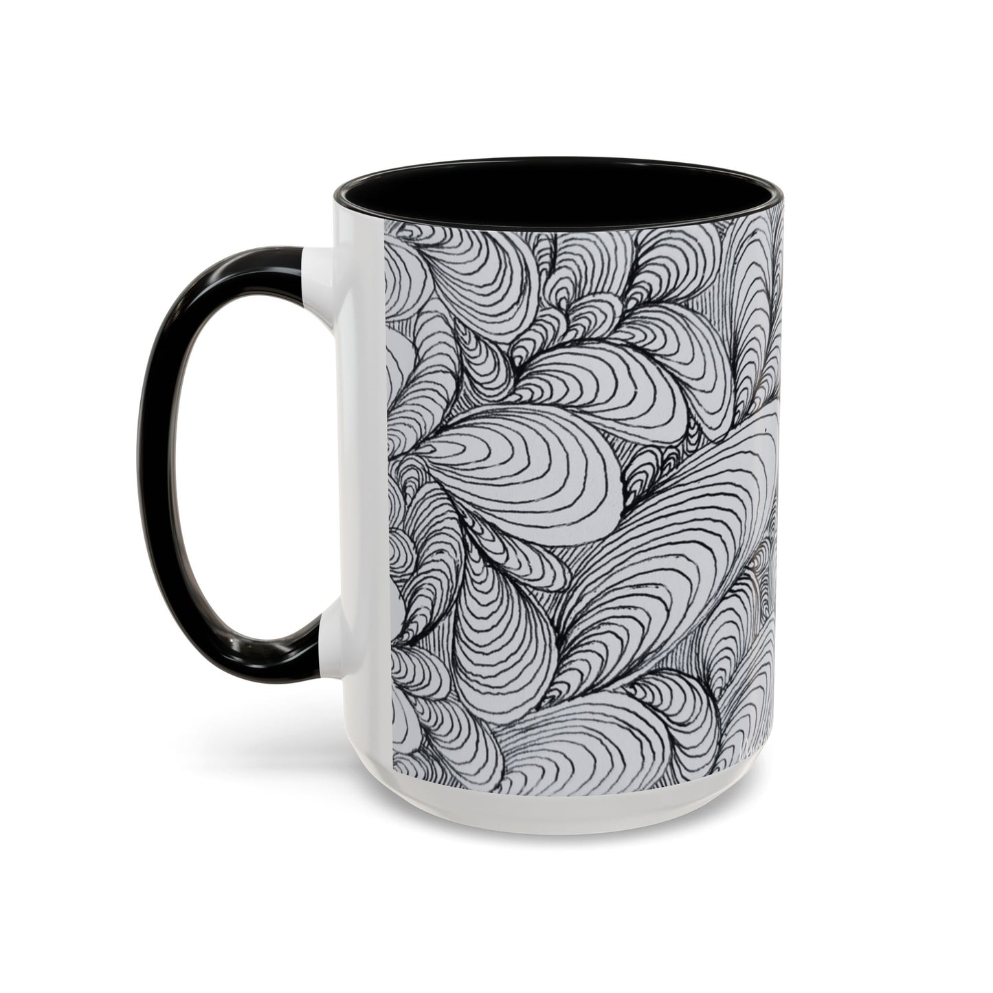 11oz/15oz Original Rough Line Art Coffee Mug