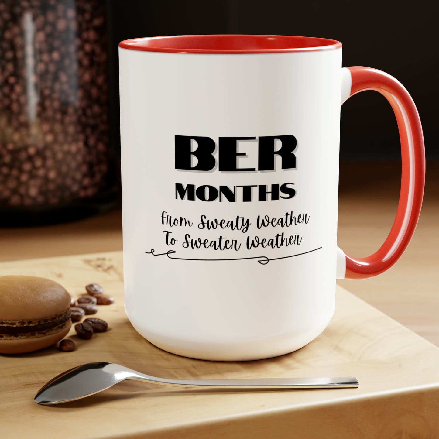 15oz BER Months Accent Coffee Mug