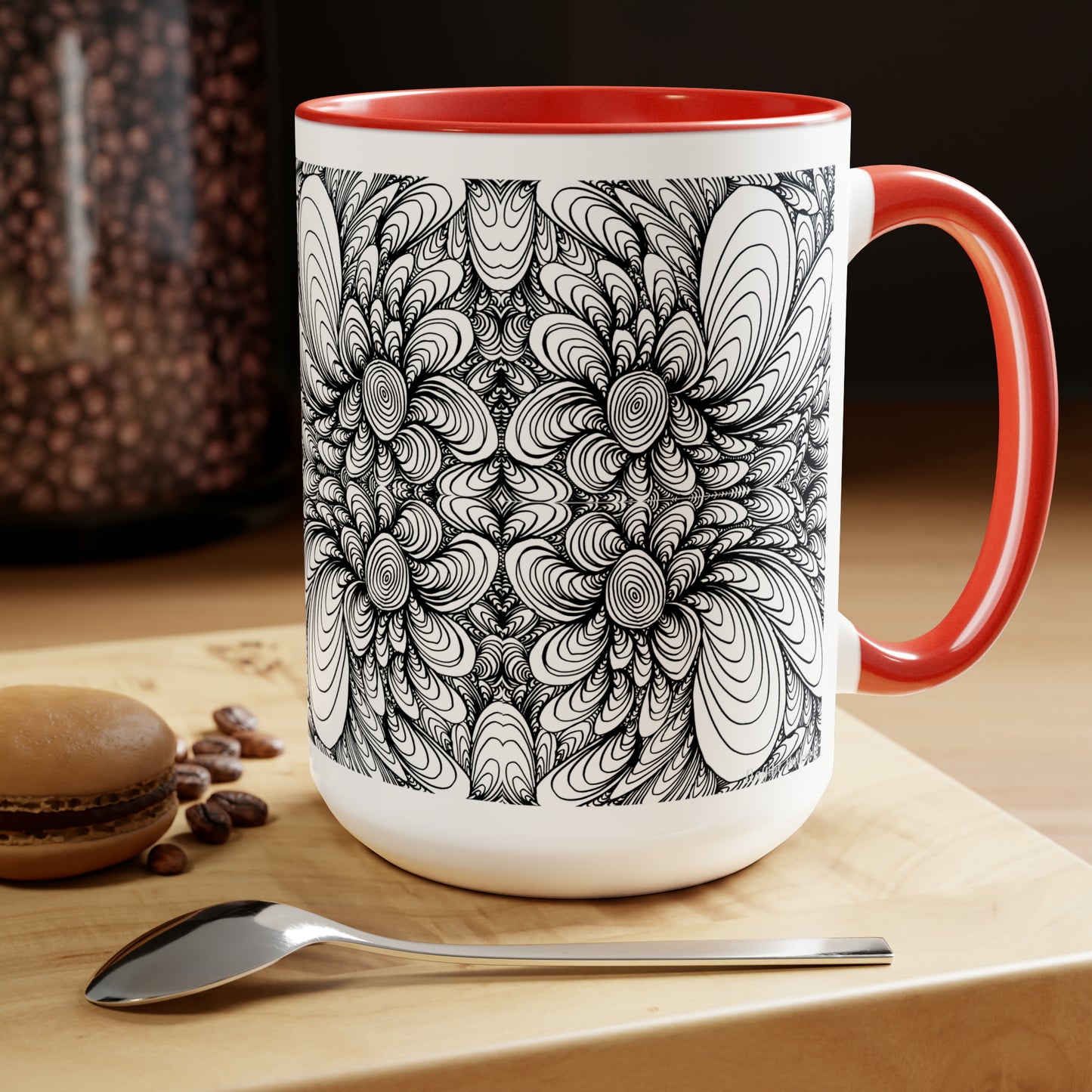 15oz Original Art  Mug - Blooms