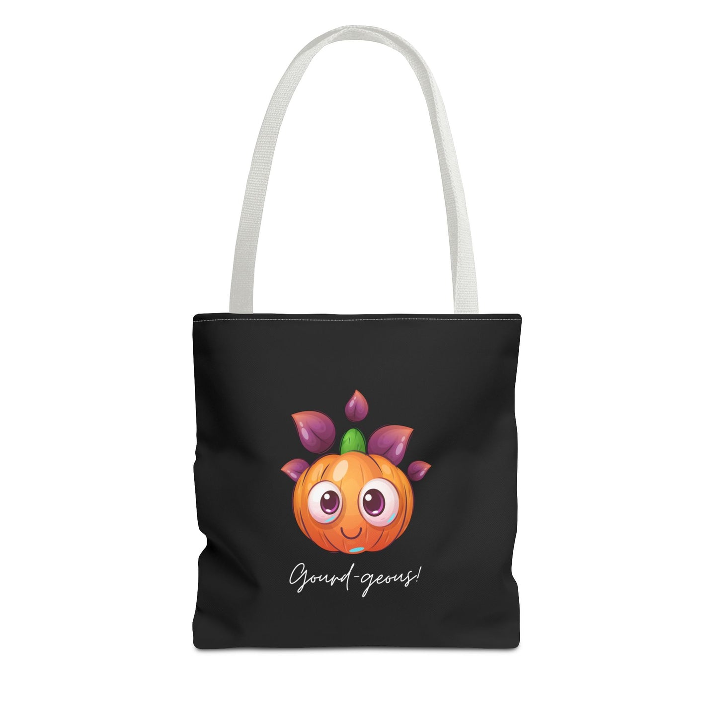 Cute Halloween Pumpkin Tote Spooky Season Tote Trick or Treating Candy Fall Themed Reusable Lunch Tote