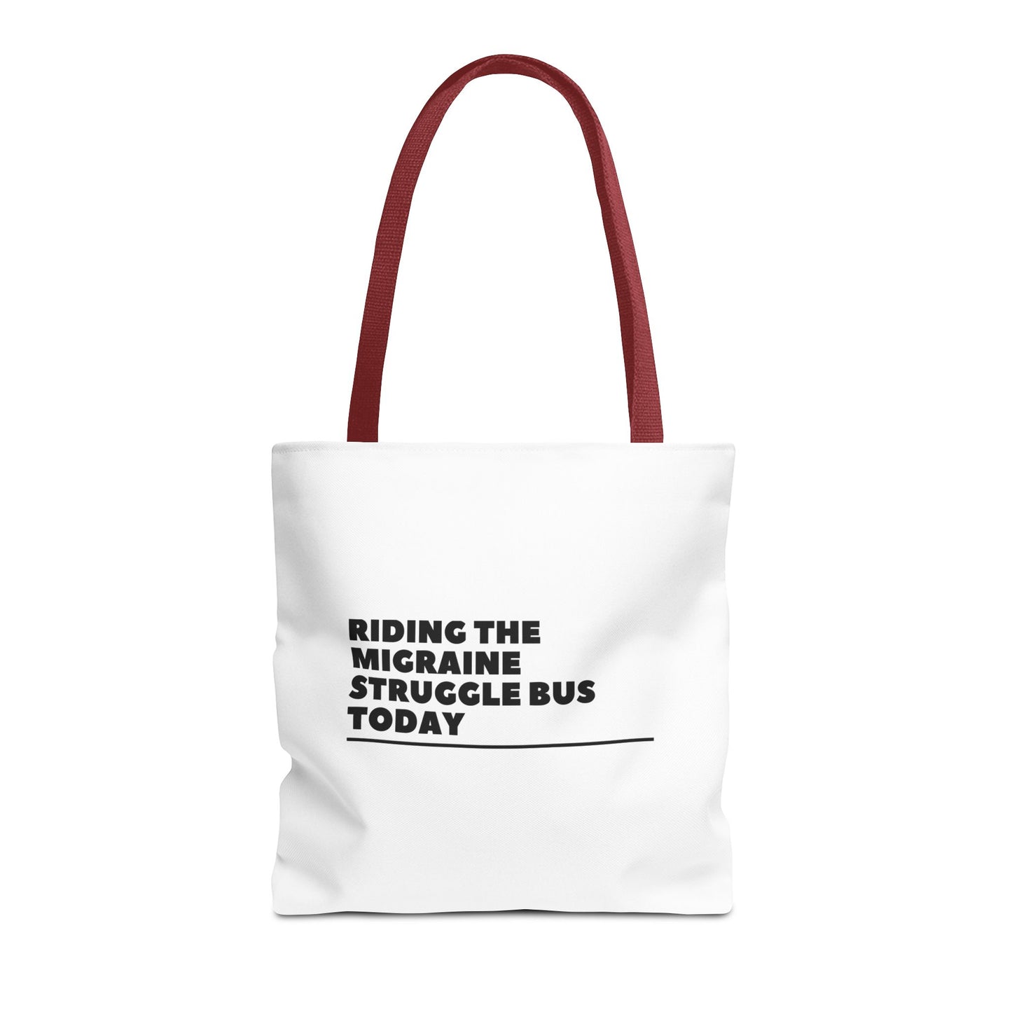 Unisex Migraine Day Invisible Illness Warrior Tote Bag