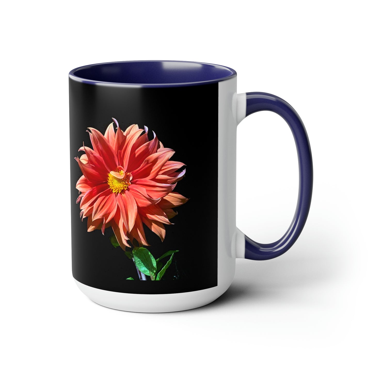 15oz Dahlia Flower Coffee Mug