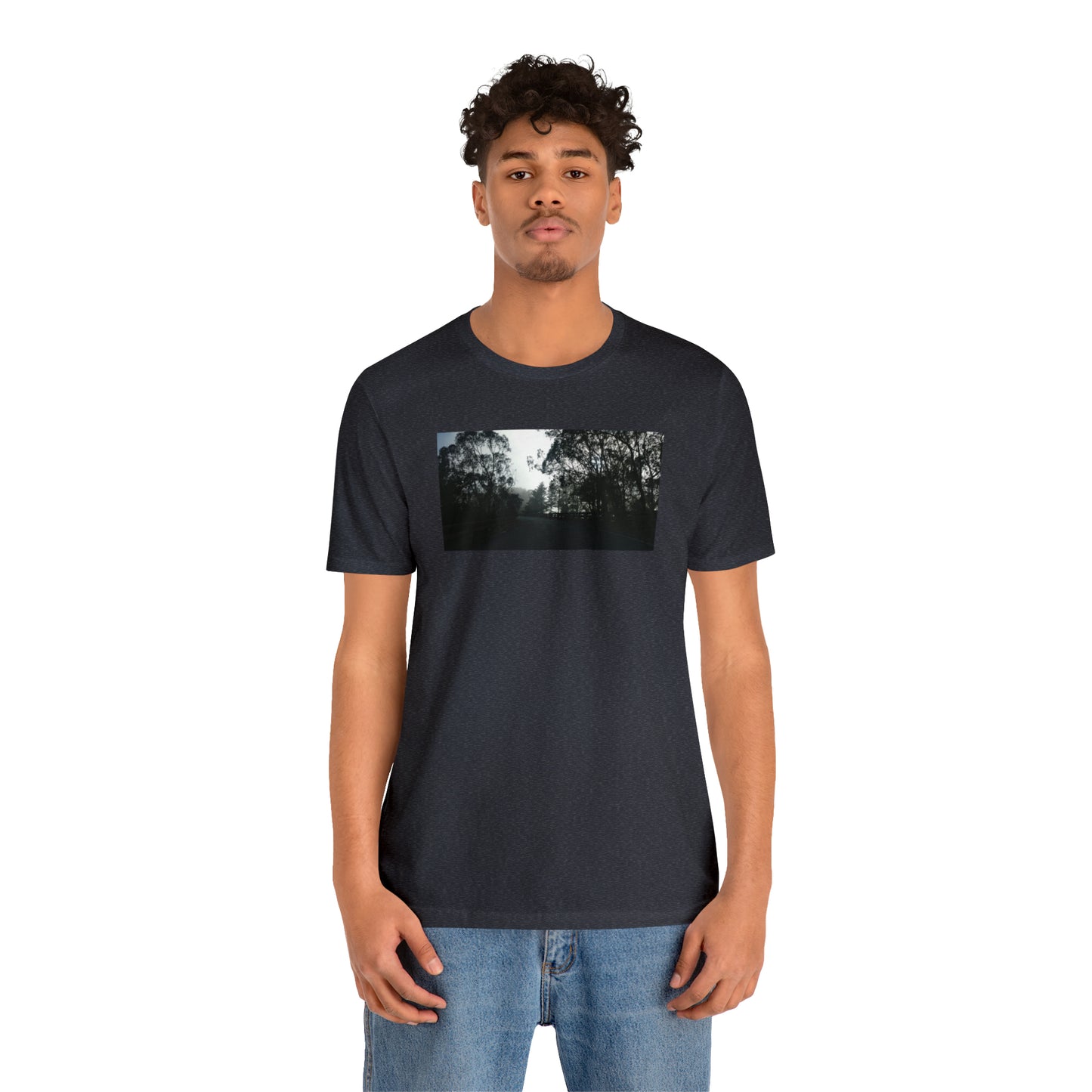 Unisex Travel T-Shirt, Scenic Ride I-280 On-ramp SF