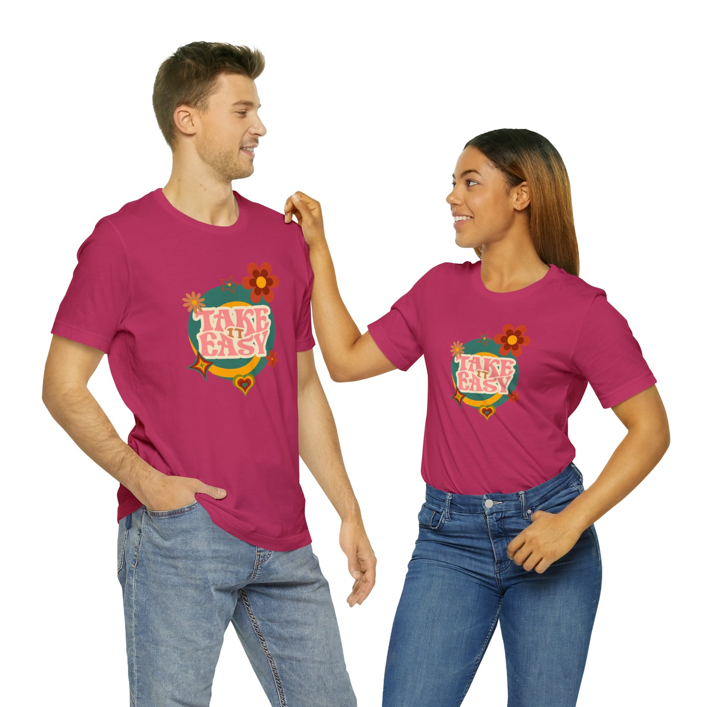 Unisex Take It Easy Retro Vibes T-Shirt