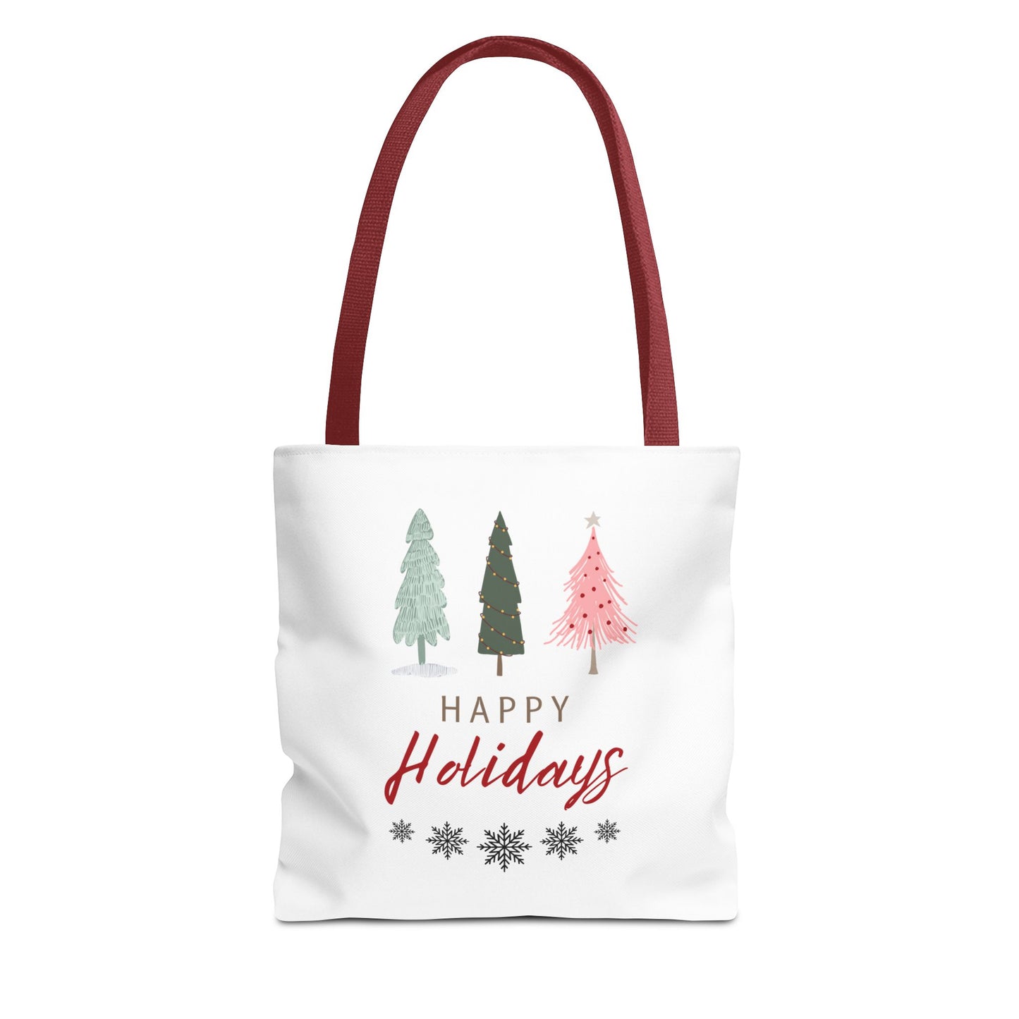 Unisex Happy Holidays Seasons Greetings Fall Tote Bag