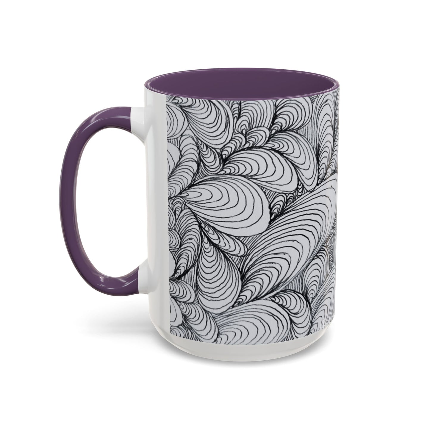11oz/15oz Original Rough Line Art Coffee Mug