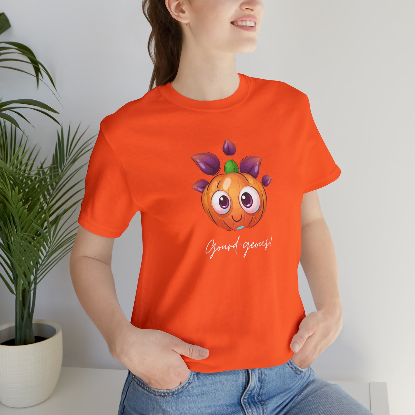 Unisex Gourd-geous Pumpkin T-Shirt