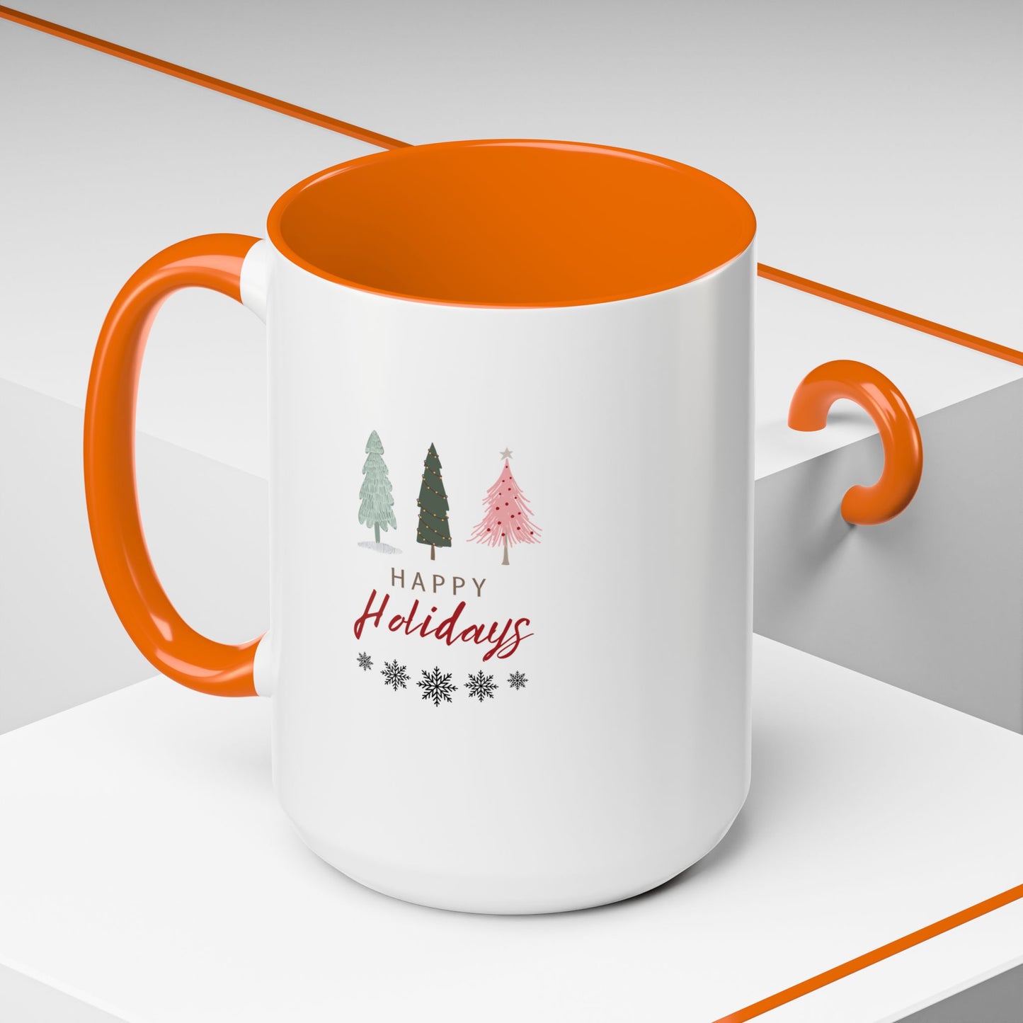 11oz/15oz Happy Holidays Seasons Greetings Fall Coffee Mug