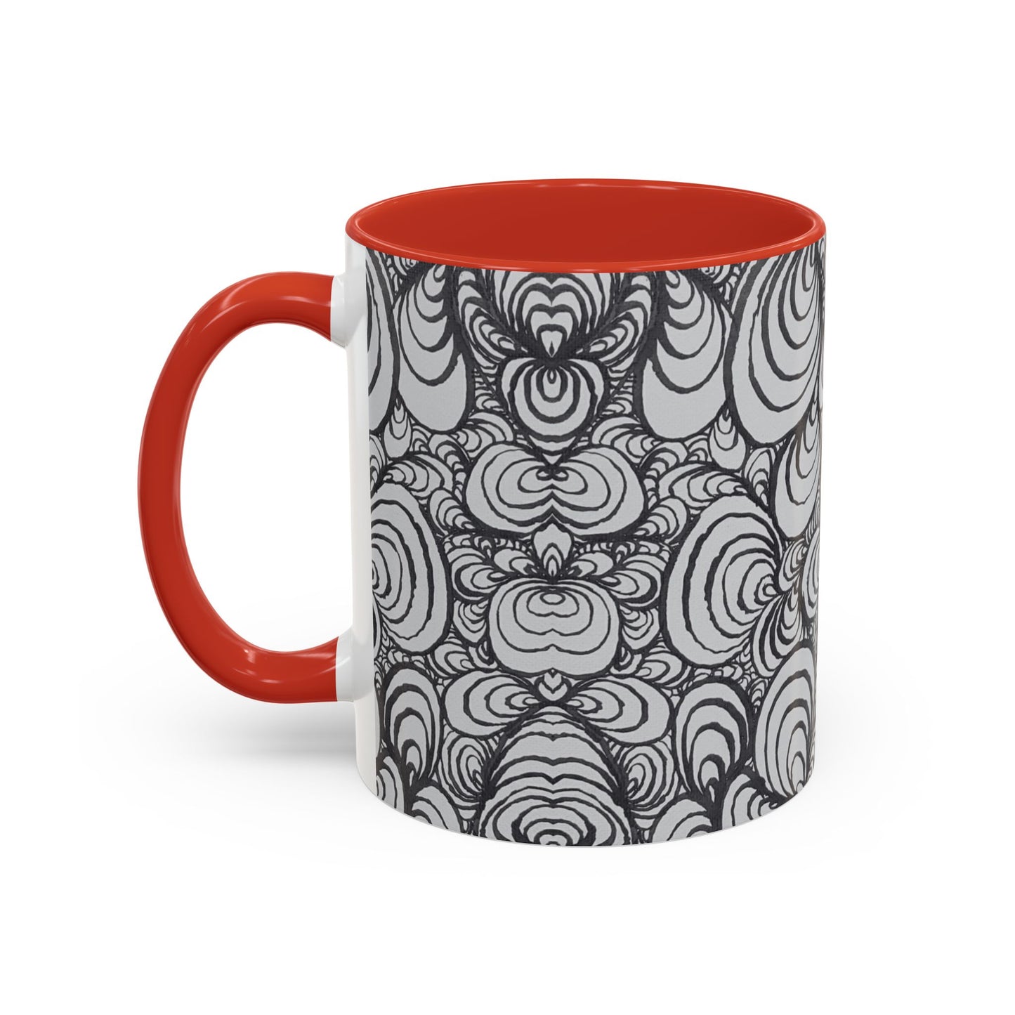 11oz Original Line Art Mug - Puzzle Panels 1