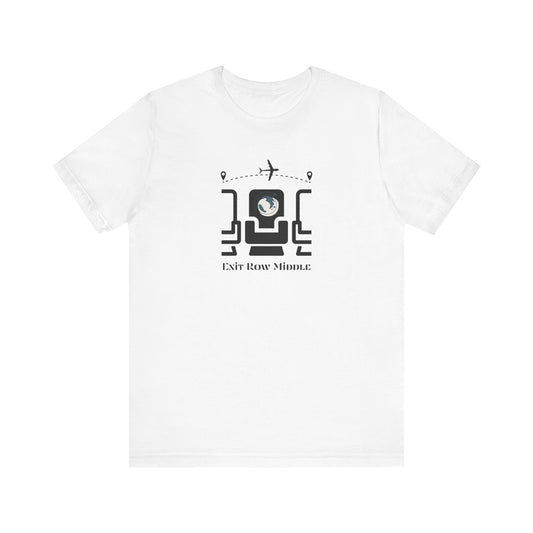 Unisex Jersey Short Sleeve Exit Row Middle Travel T-Shirt