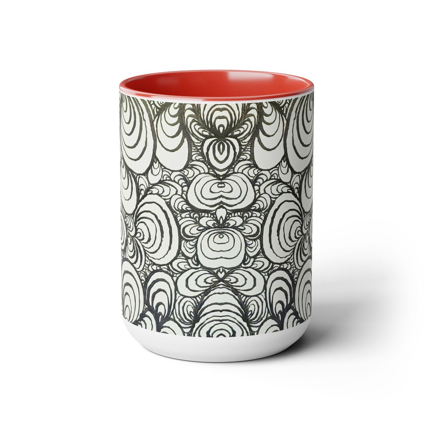 15oz Original Line Art Mug - Puzzle Panels 1