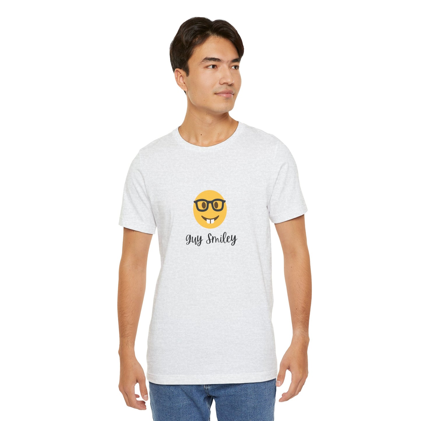 Unisex Jersey Short Sleeve Guy Smiley T-Shirt