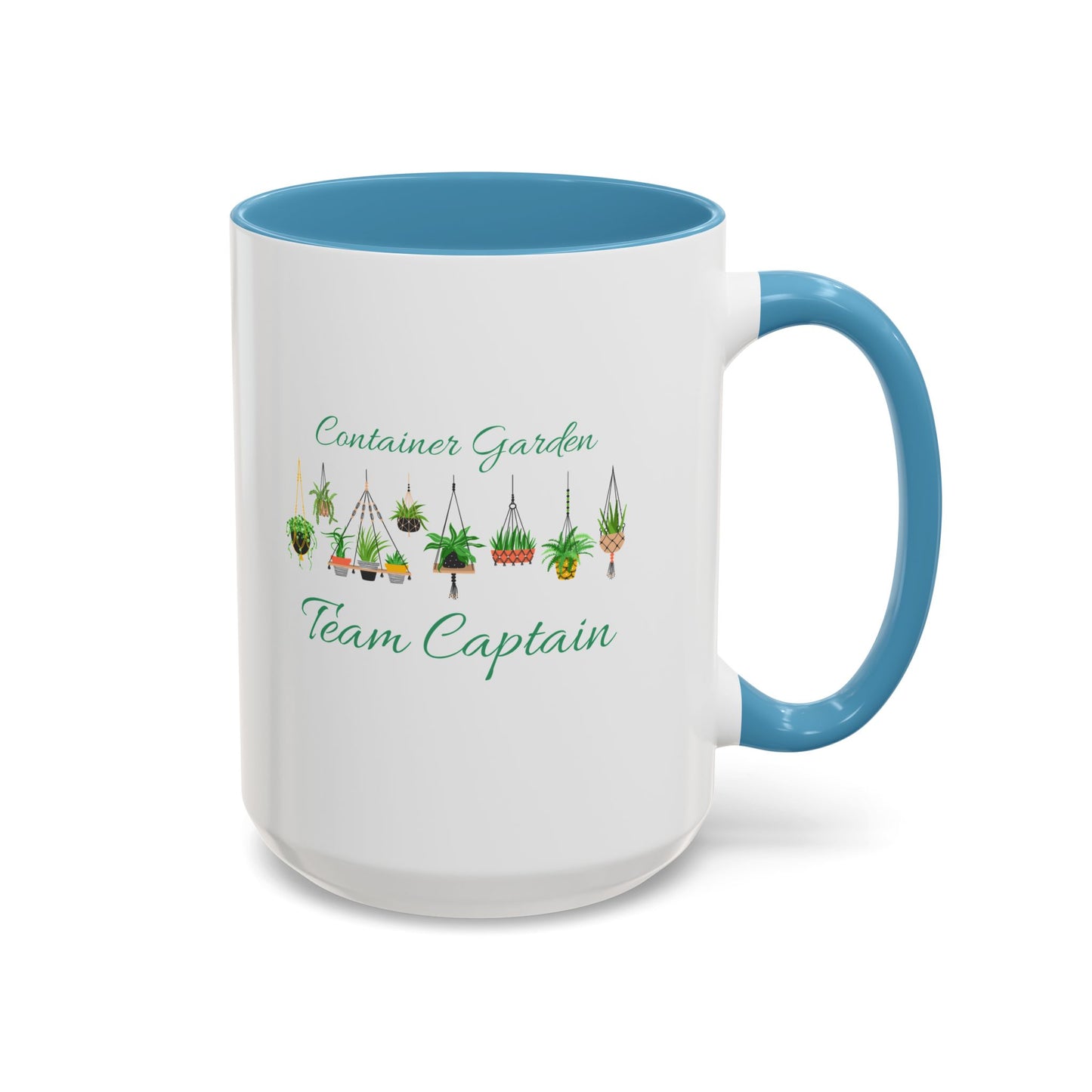 11oz/15oz Garden Themed Container Garden Team Captain Plant Parent Coffee Mug