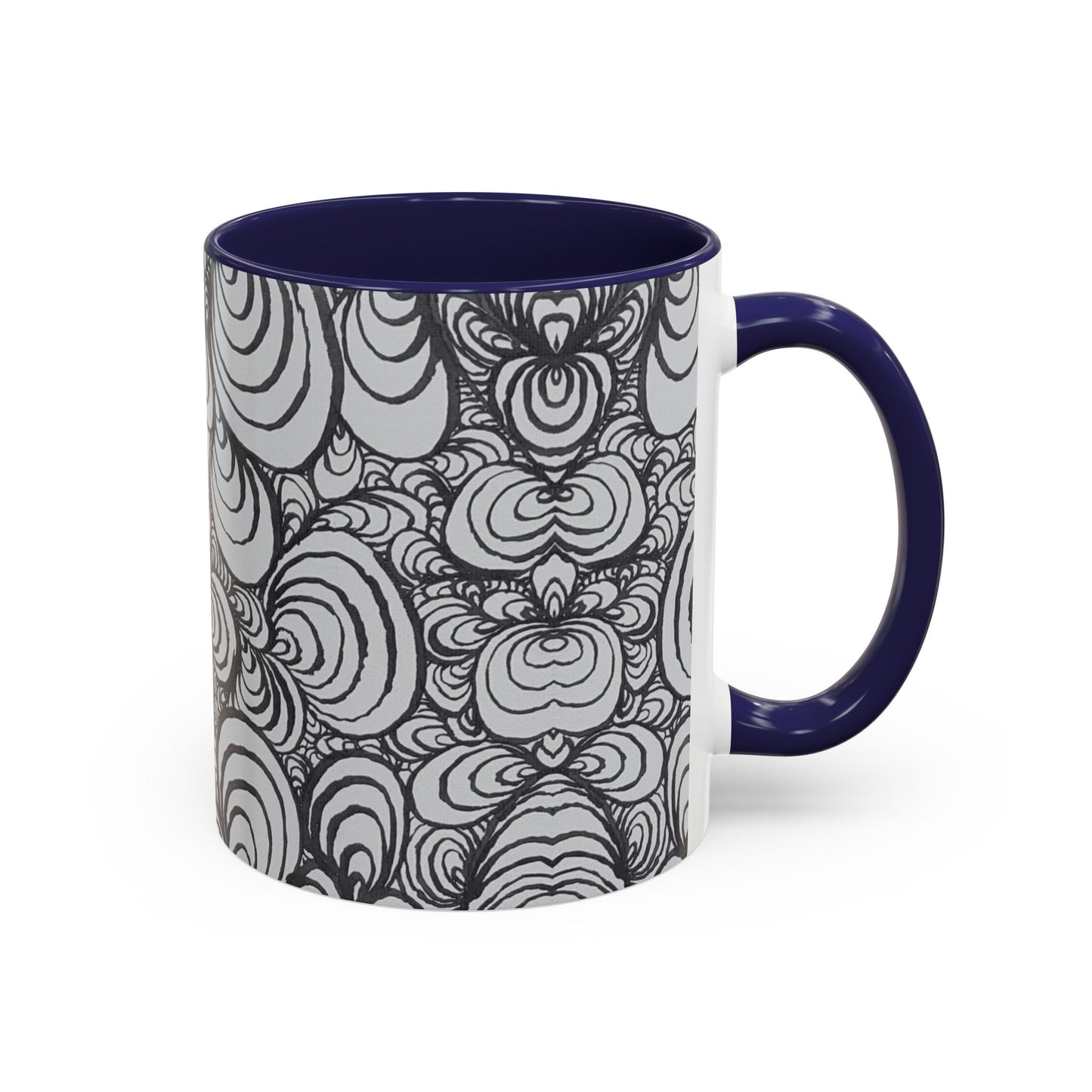 11oz/15oz Original Line Art Mug - Puzzle Panels 1