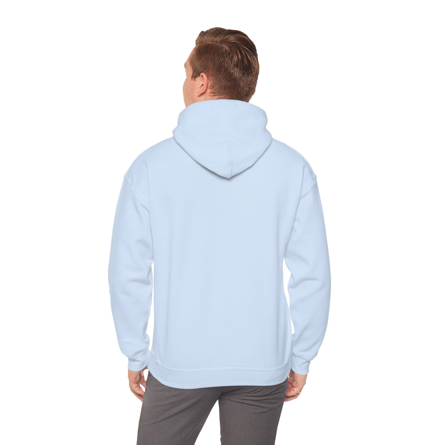 Unisex Heavy Blend™ Original Print Silk Canopy Crewneck Hooded Sweatshirt