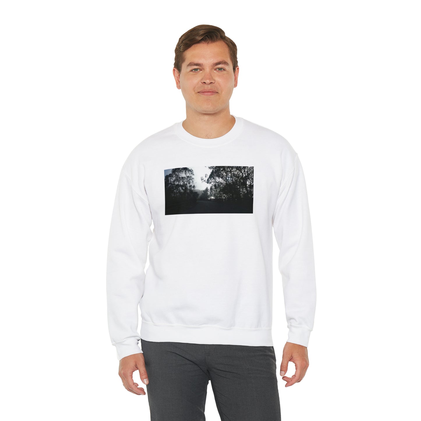 Unisex Travel Sweatshirt I-280 OnRamp Scenic Drive Print