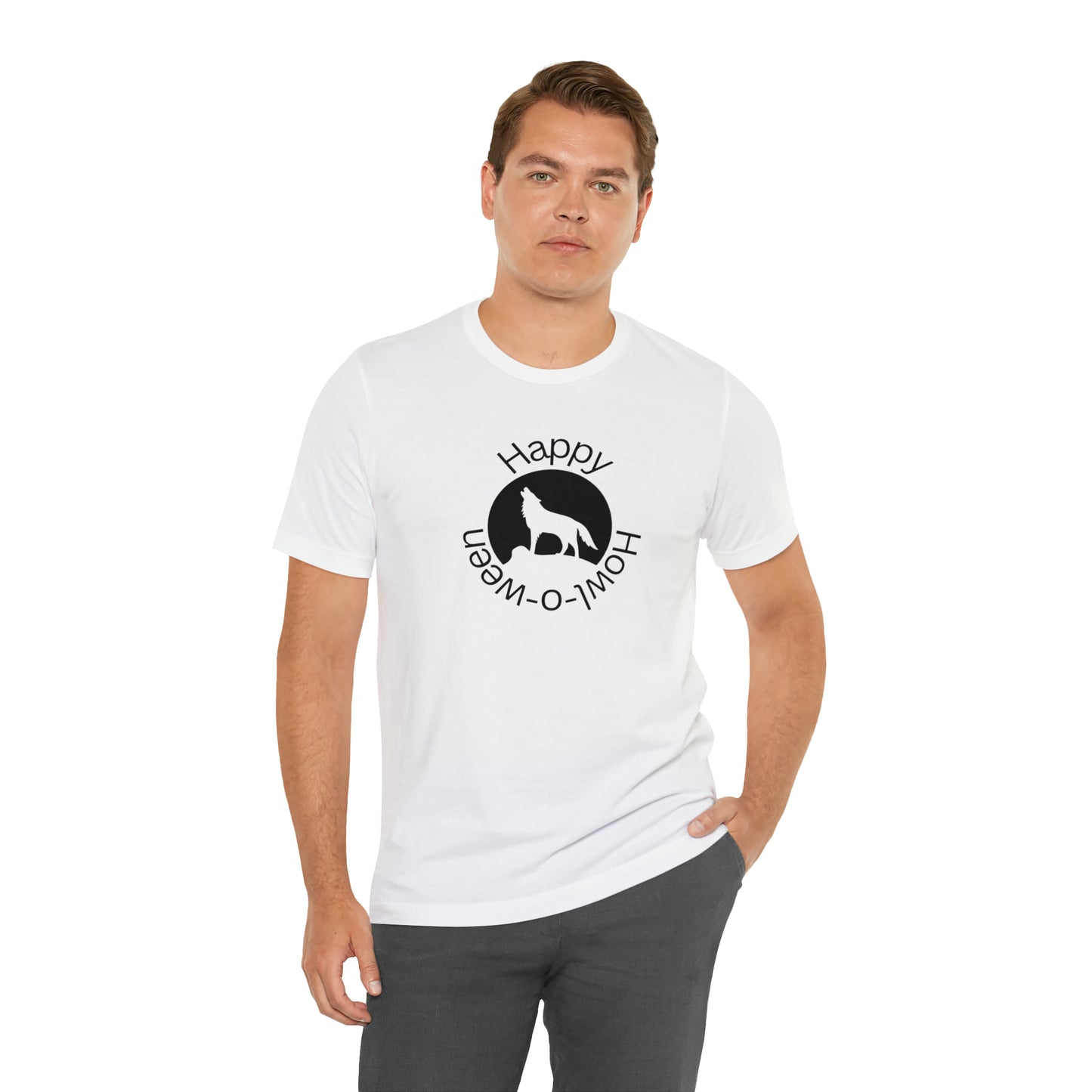 Unisex Howl-O-Ween Wolf T-Shirt