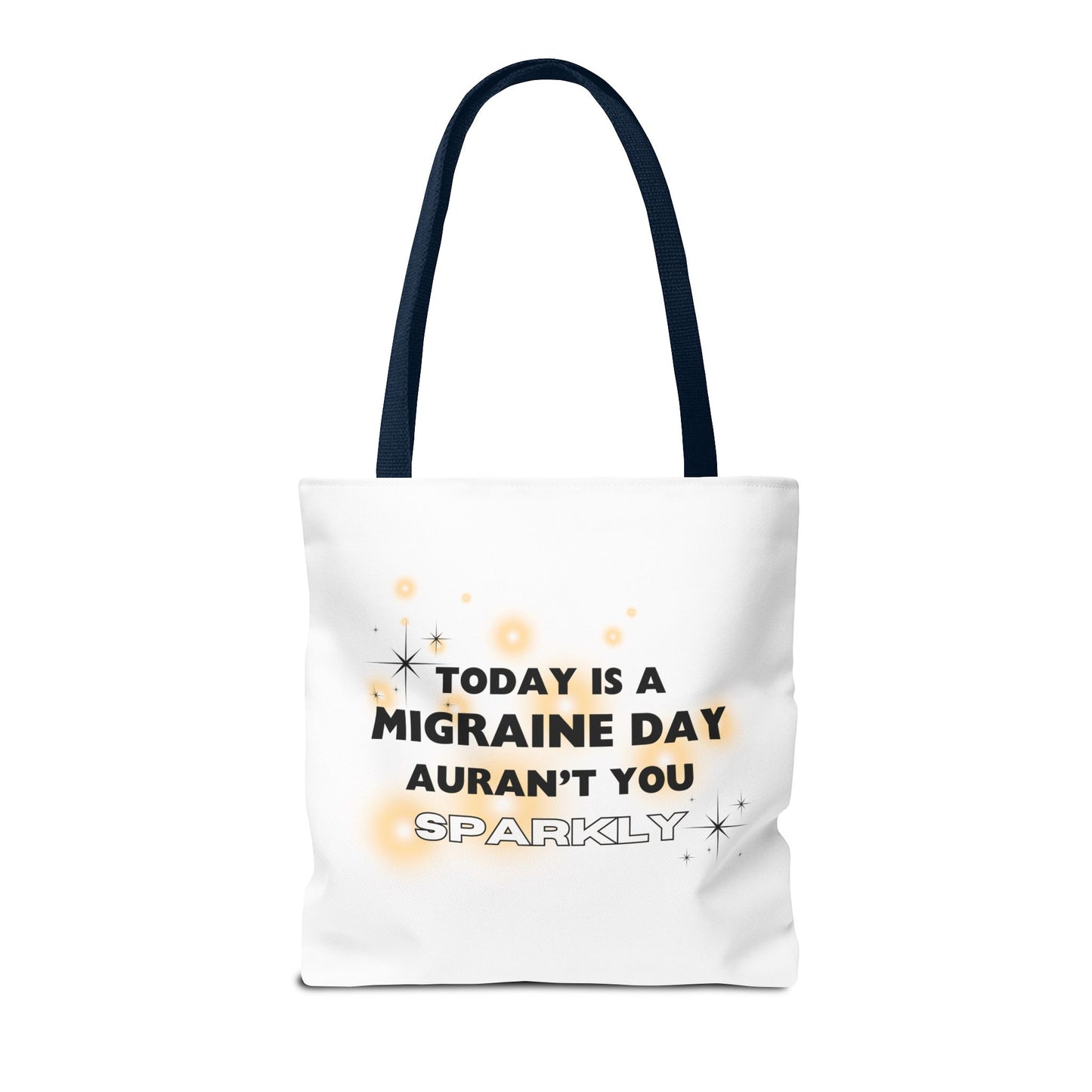 Unisex Migraine Day Invisible Illness Warrior Tote Bag