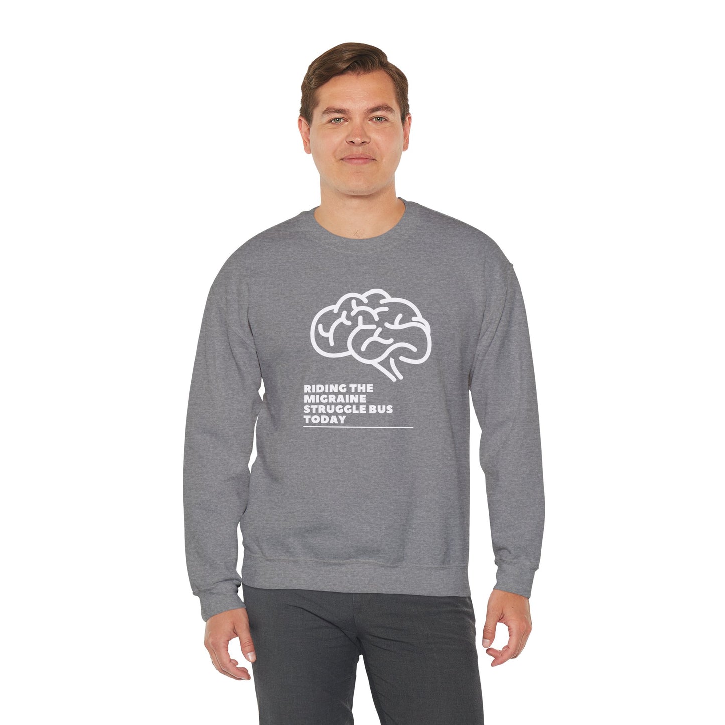 Unisex Migraine Day Invisible Illness Warrior Sweatshirt