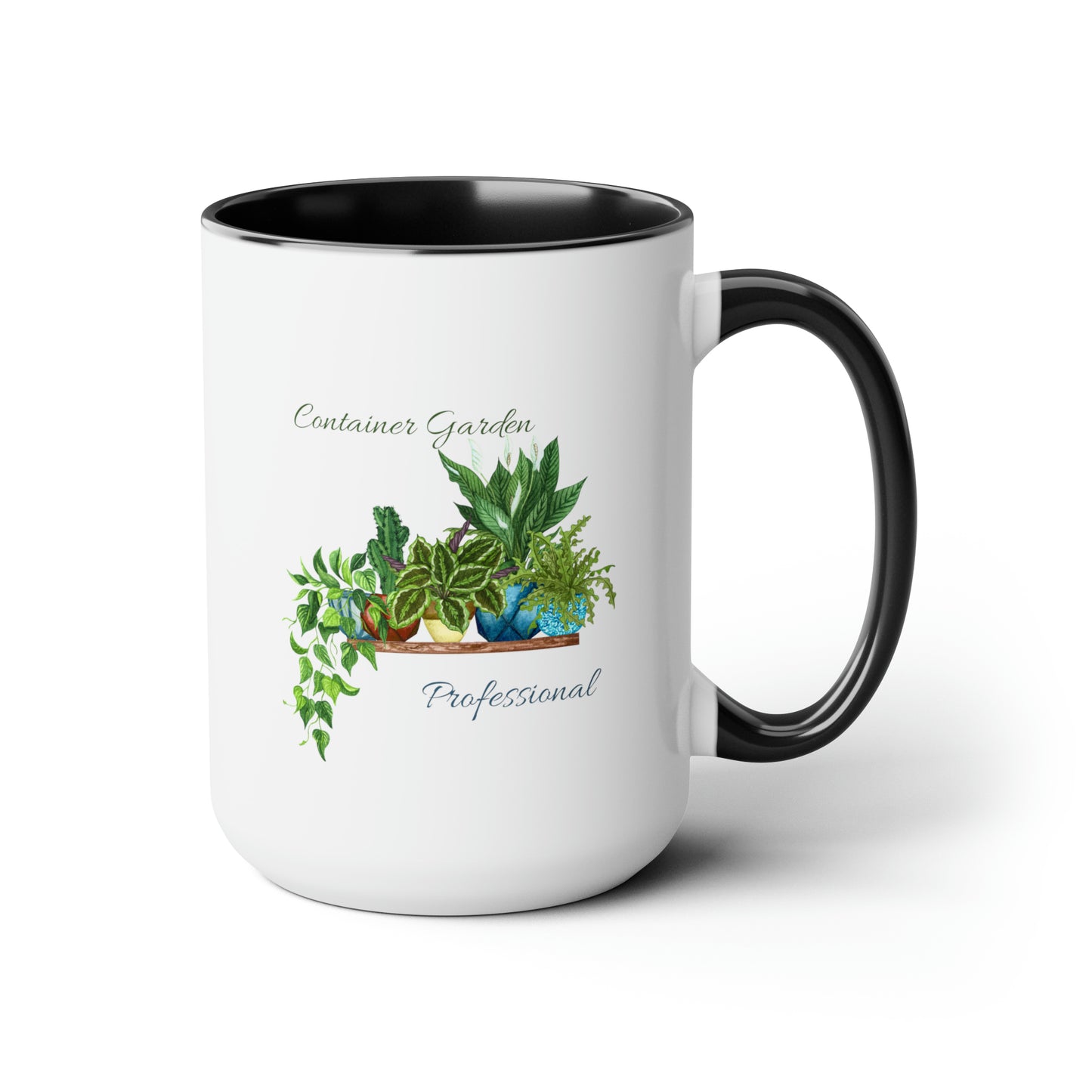 15oz Garden Themed Coffee Mug Container Garden Professional