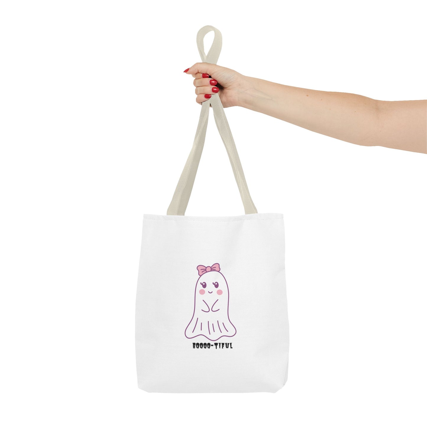 Cute Ghost Halloween Lover Spooky Season Tote Trick or Treating Candy Bag Fall Themed Reusable Lunch Tote