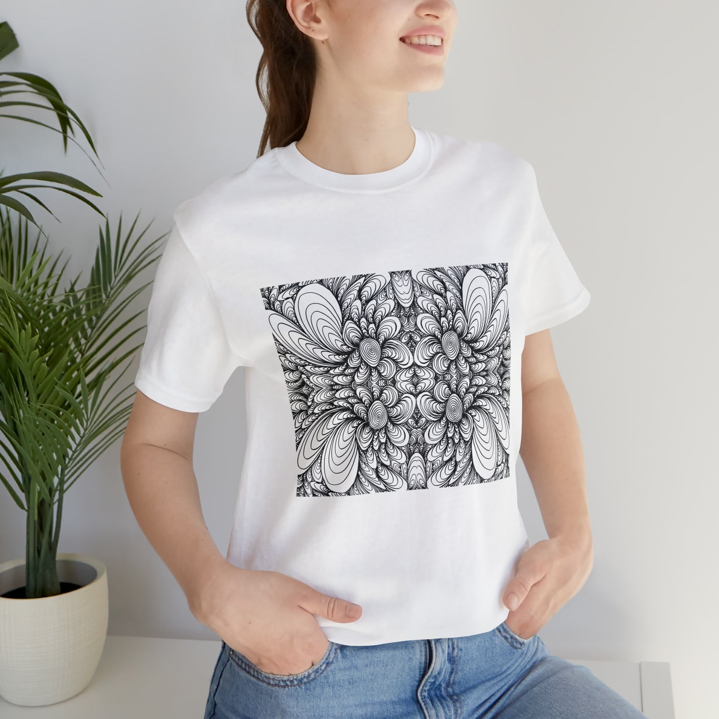 Unisex Original Art T-Shirt -Blooms