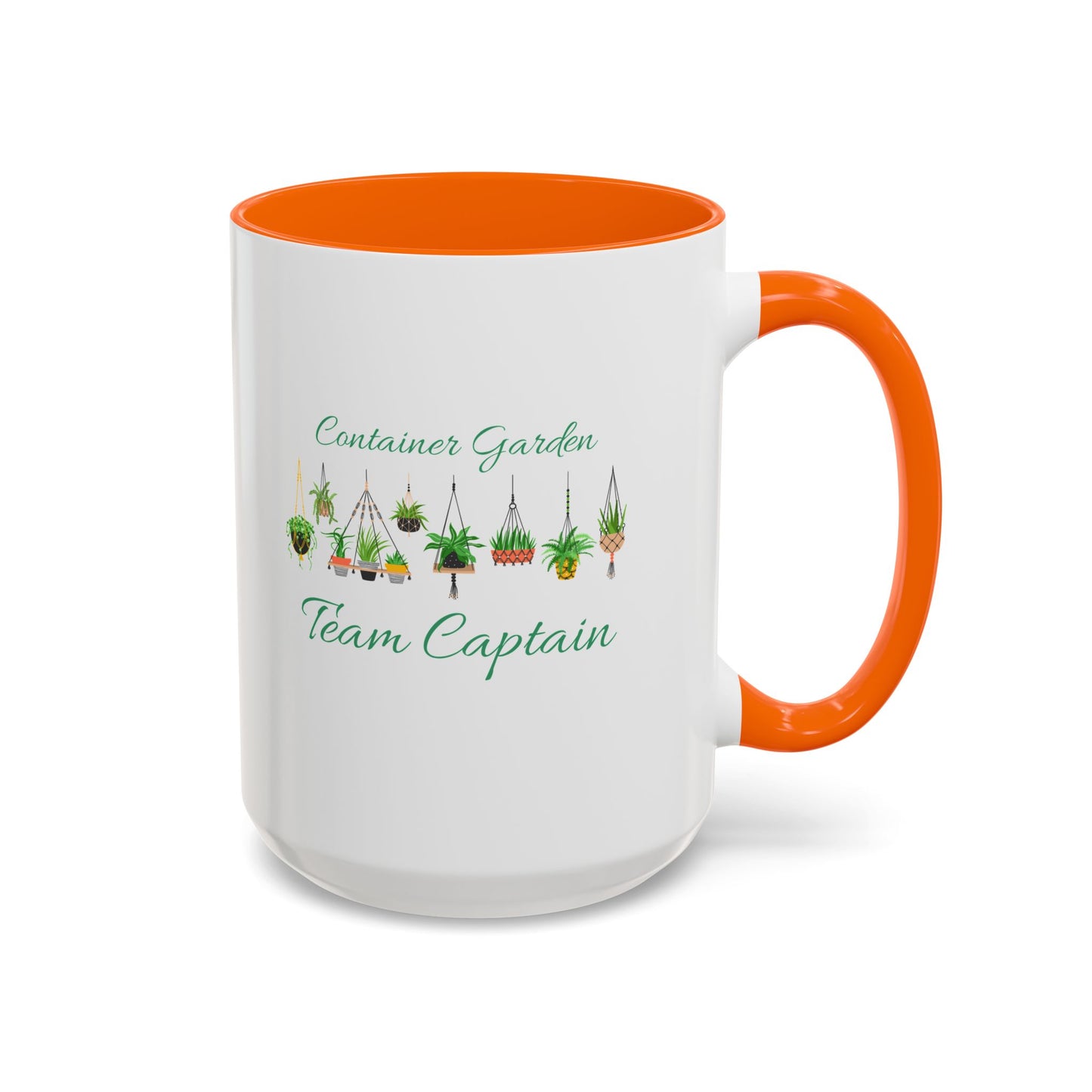 11oz/15oz Garden Themed Container Garden Team Captain Plant Parent Coffee Mug