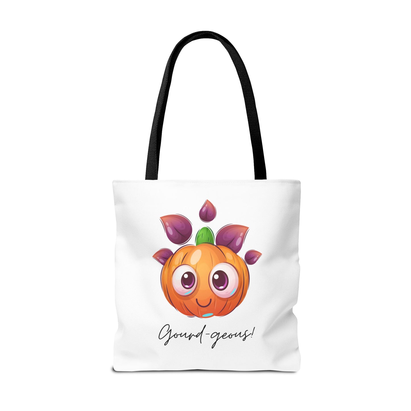 Cute Halloween Pumpkin Tote Spooky Season Tote Trick or Treating Candy Bag Fall Themed Reusable Lunch Tote