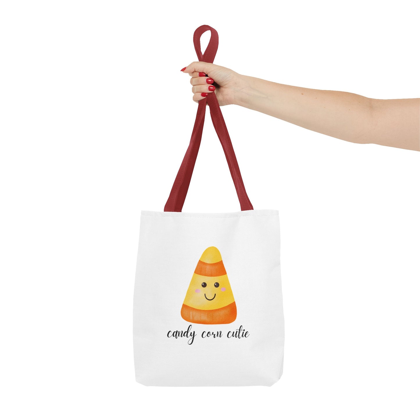 Cute Candy Corn Halloween Spooky Season Tote Trick or Treating Candy Fall Themed Reusable Lunch Bag