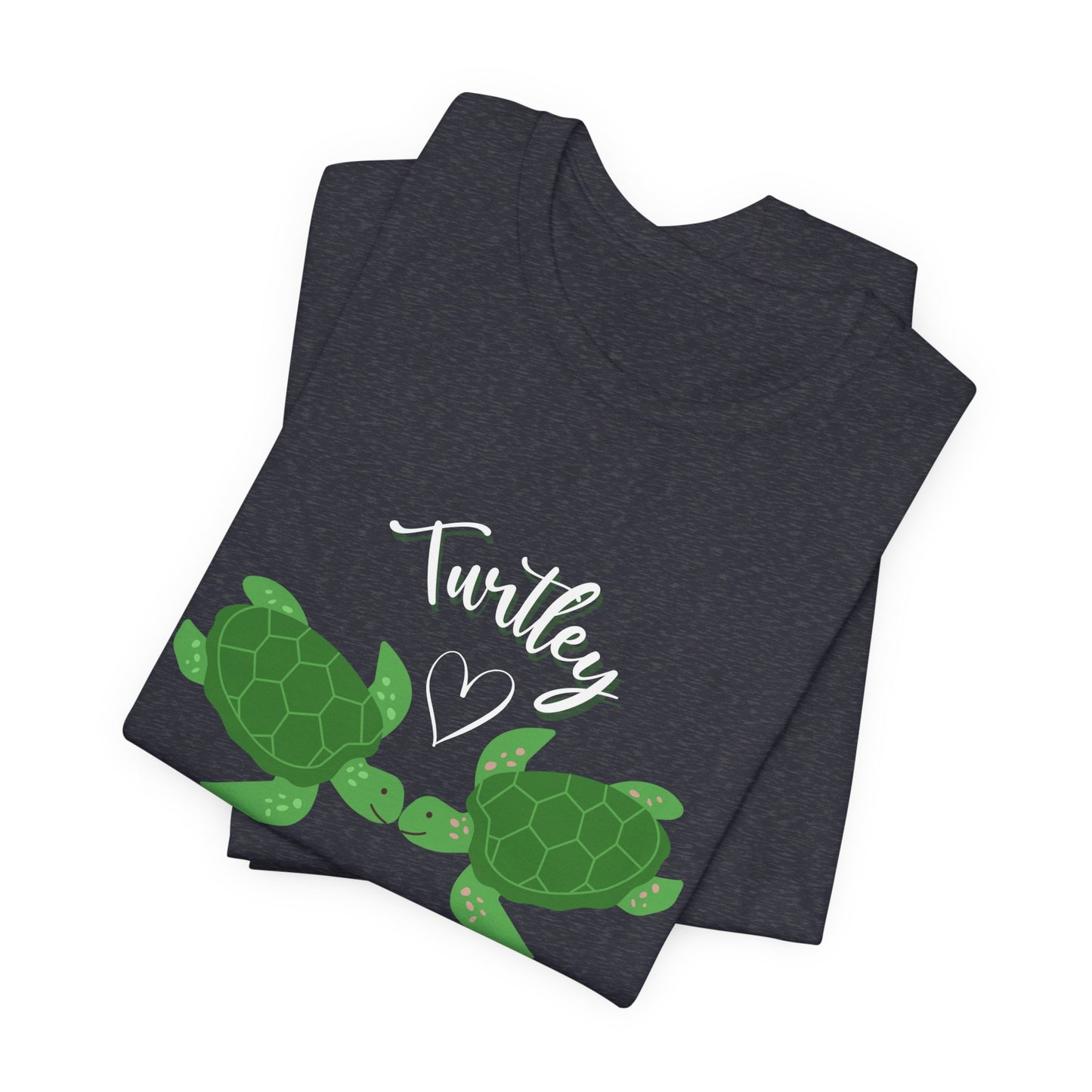 Unisex Cute Turtle Lover Turtley Into You T-Shirt