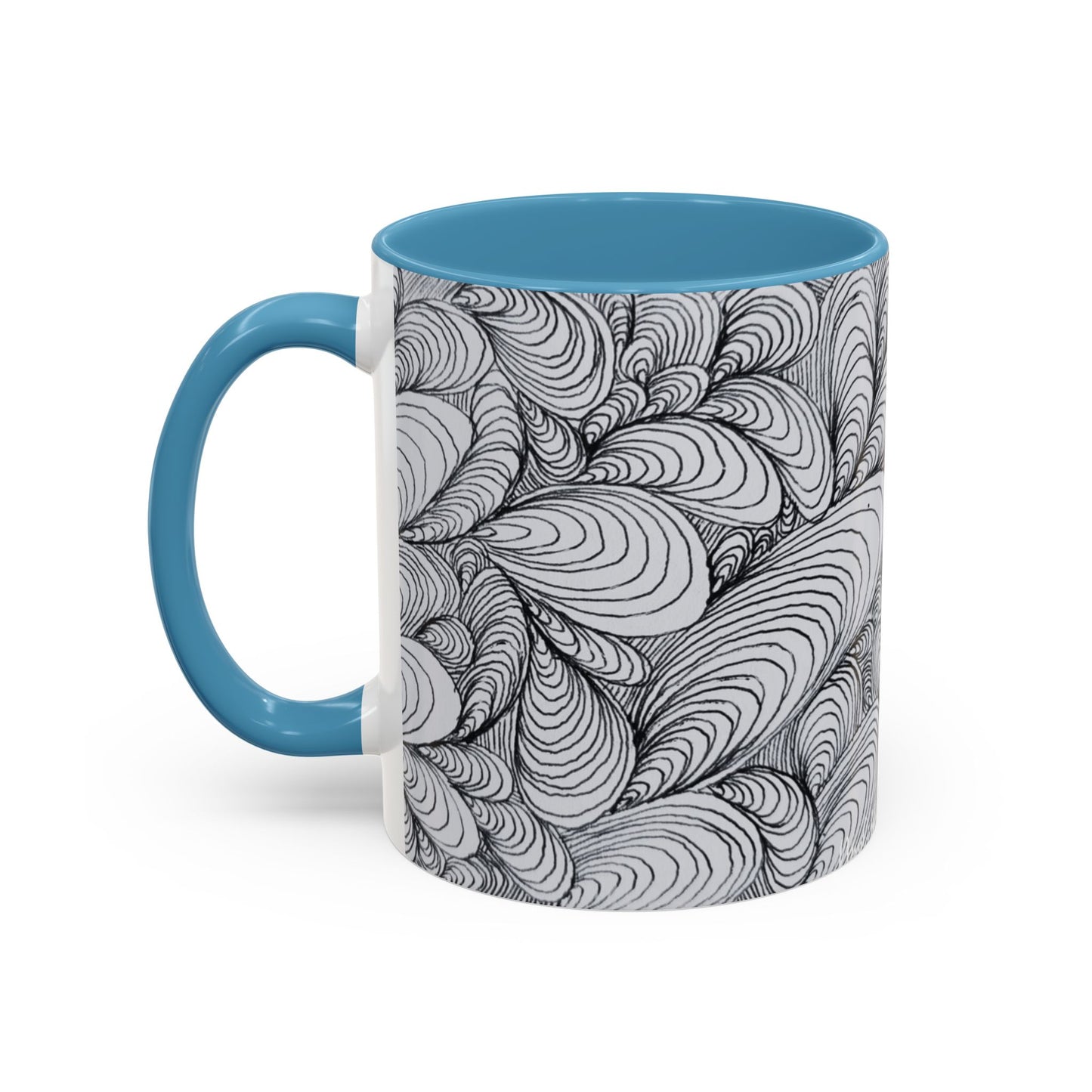 11oz/15oz Original Rough Line Art Coffee Mug