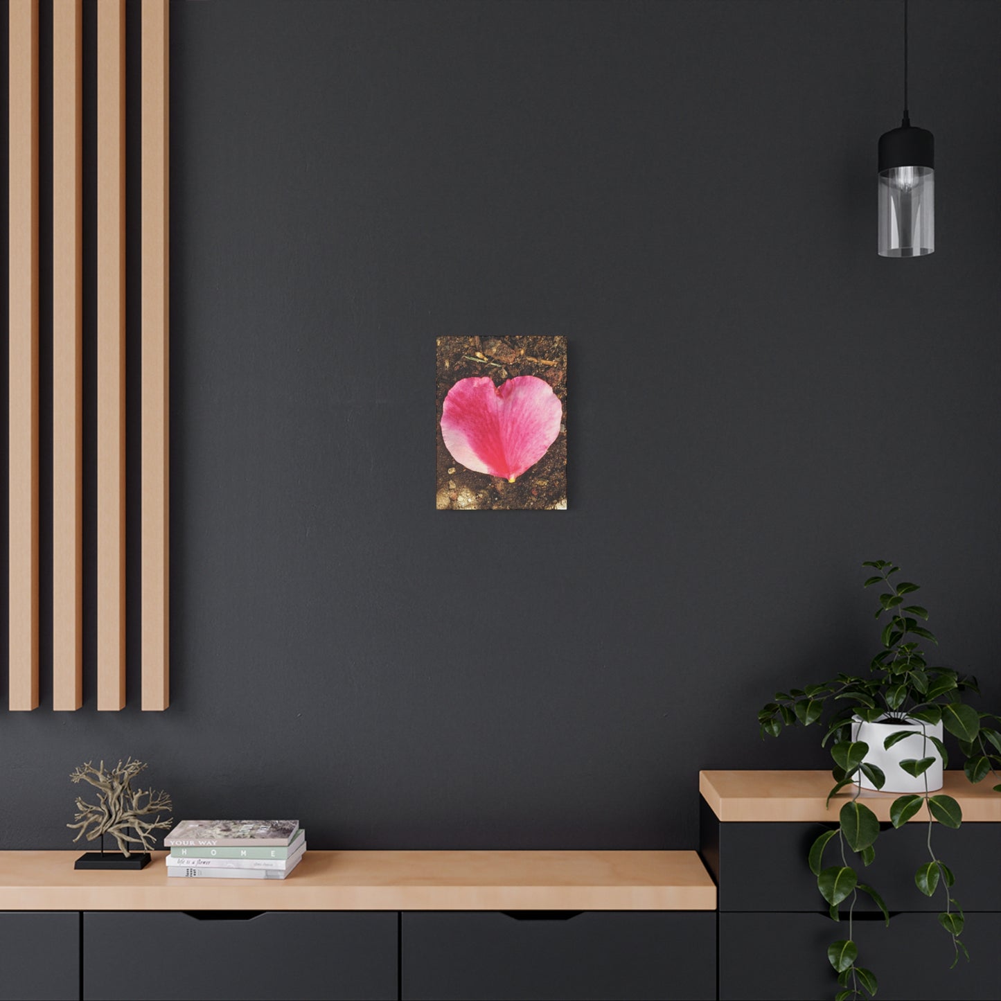 Canvas Gallery Wrap - Double Delight Rose Petal